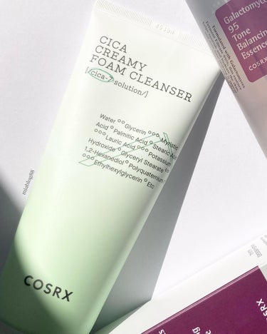 COSRX ピュアフィットシカ クリーミーフォームクレンザー のクチコミ「▶︎COSRX / 코스알엑스
▶︎PURE FIT CICA CREAMY F.....」（1枚目）