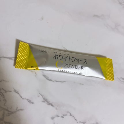 ホワイトフォース Cパウダー/ファンケル/美容サプリメントを使ったクチコミ(2枚目)