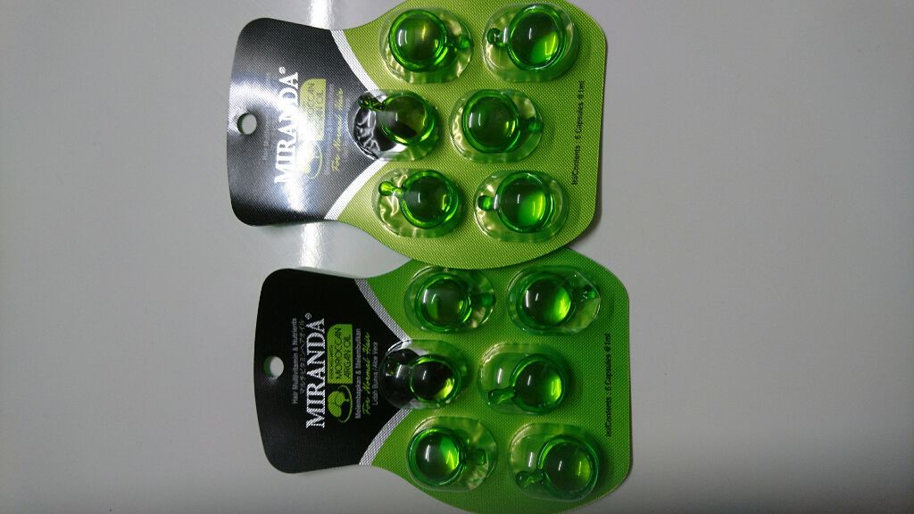 ヘアビタミン モイスチャーヘアオイル/MIRANDA/ヘアオイルを使ったクチコミ（1枚目）