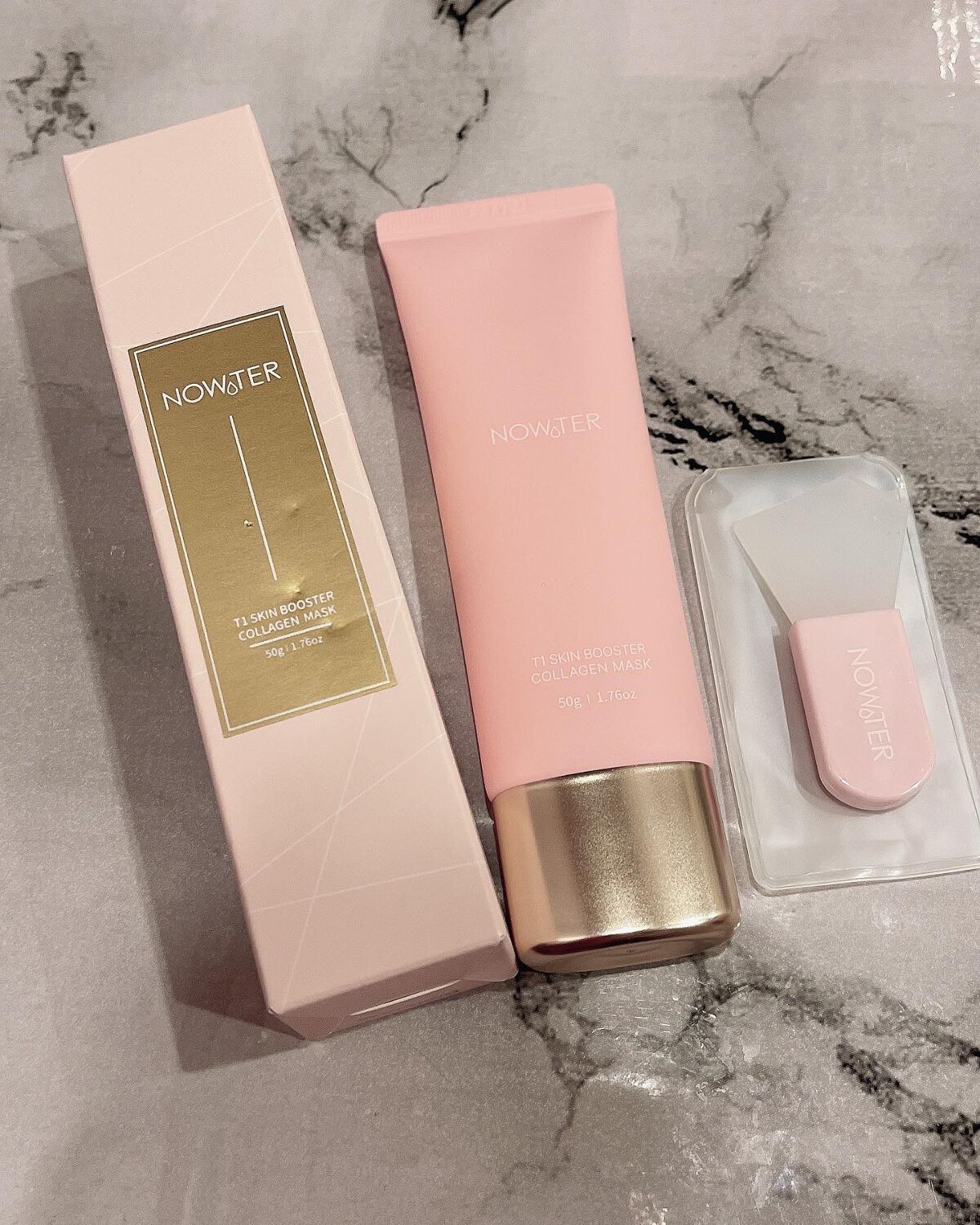 T1 スキンブースター コラーゲンマスク/NOWATER/シートマスク・パックを使ったクチコミ（1枚目）