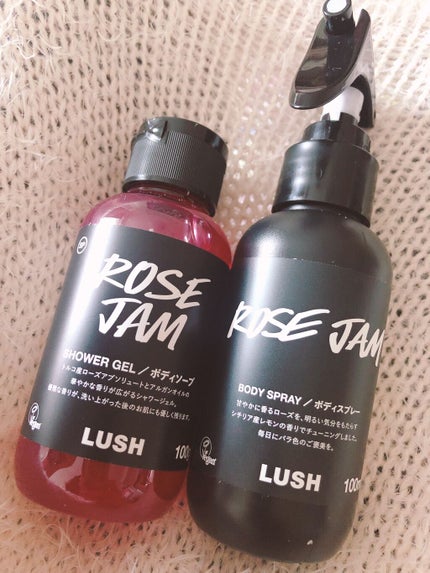 LUSH ラッシュ STICKY DATES ROSE JAM ボディスプレー 試してみた】ラッシュ ローズジャム ボディスプレーのリアルな