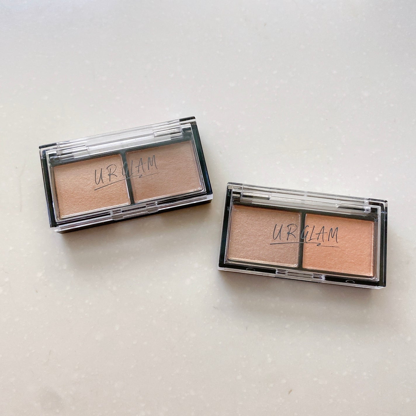 シルキーアイシャドウ/U R GLAM/アイシャドウパレットを使ったクチコミ(1枚目)