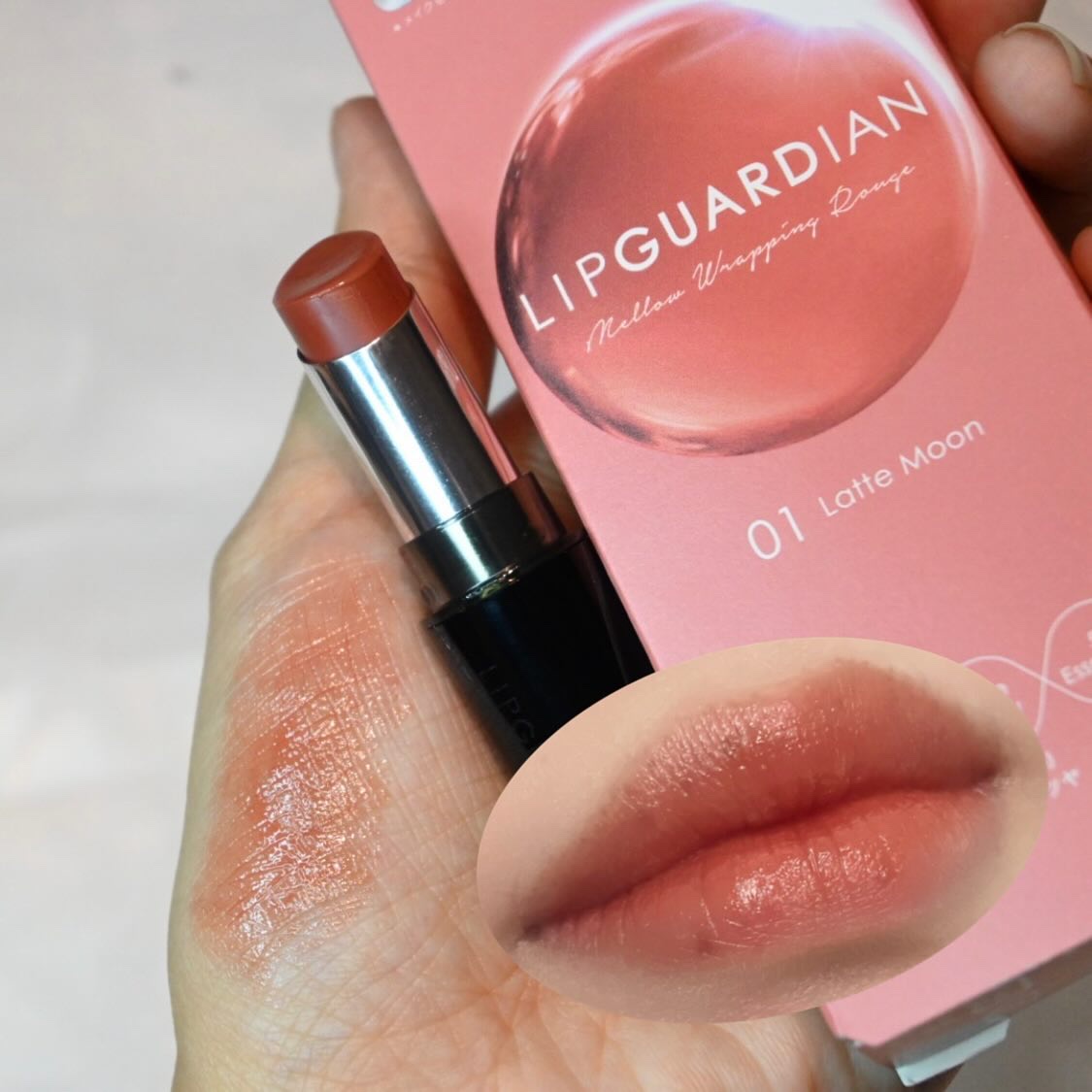 メロウラッピングルージュ/LIPGUARDIAN/口紅を使ったクチコミ（3枚目）