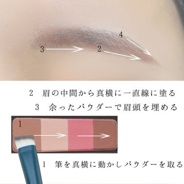 UR GLAM　DUO EYEBROW BRUSH A（デュオアイブロウブラシA）/U R GLAM/メイクアップキットを使ったクチコミ（3枚目）