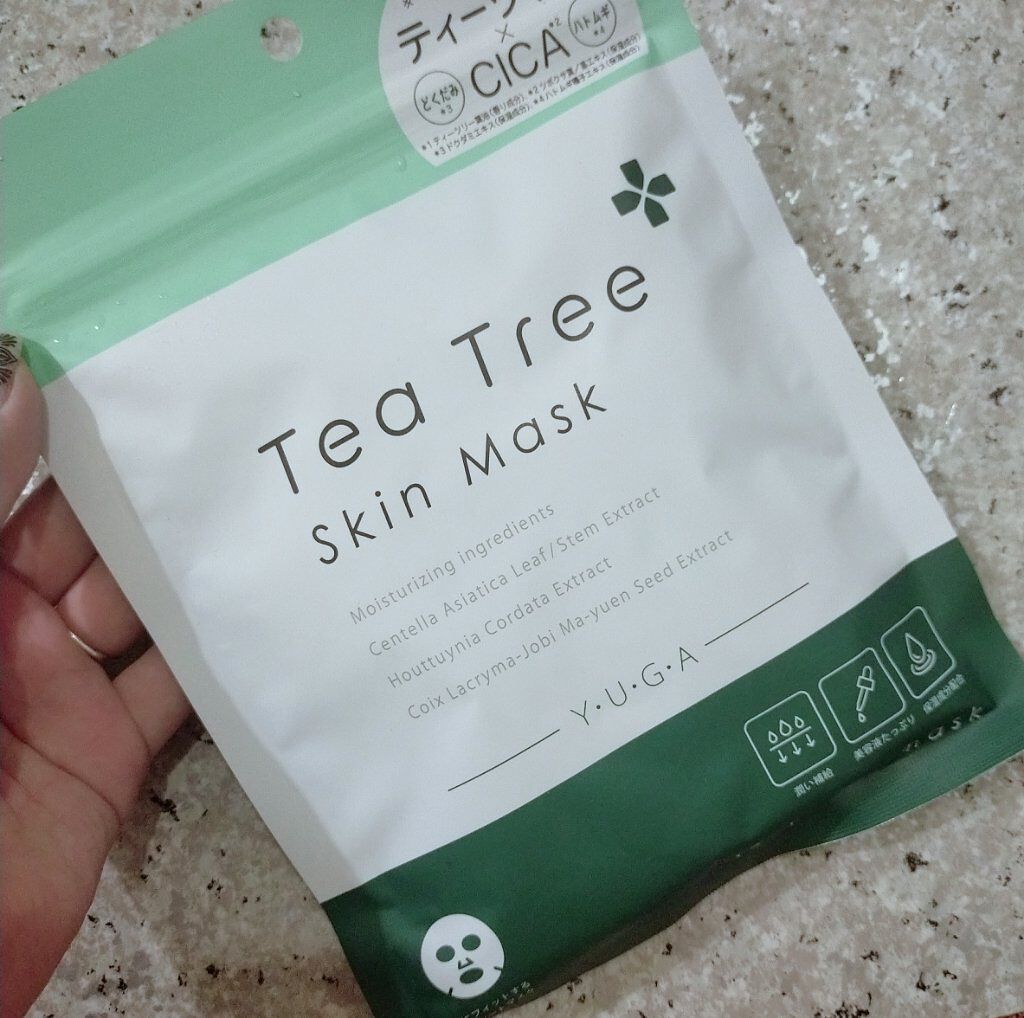 ティーツリースキンマスク/ユーガ/シートマスク・パックを使ったクチコミ（1枚目）