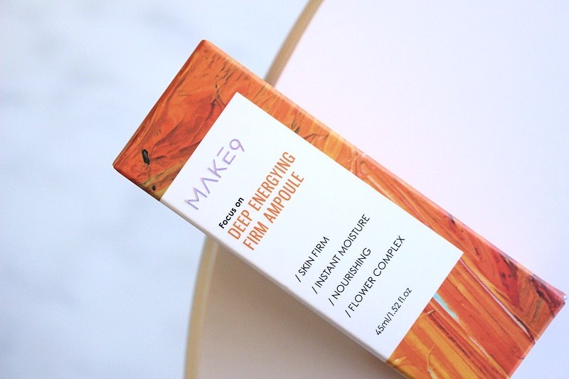 ディープ エナジー ファーミングアンプル/MAKE9/美容液を使ったクチコミ（1枚目）