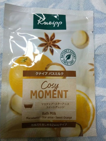 バスミルク コージーモーメント/クナイプ/入浴剤を使ったクチコミ(1枚目)