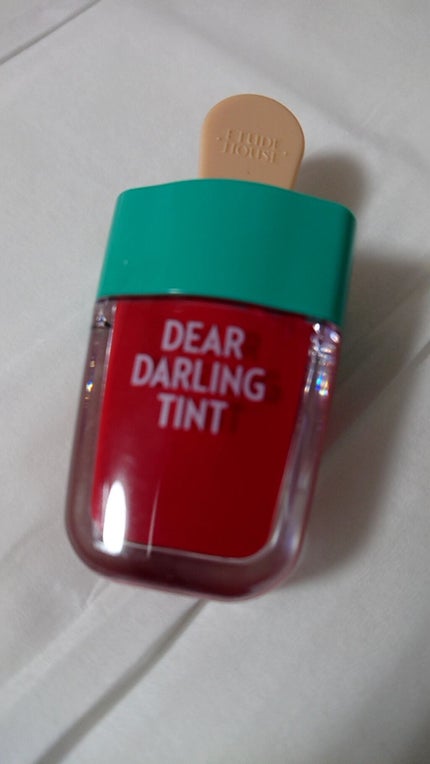 ディアダーリン ウォータージェルティント (アイスティント)/ETUDE/口紅を使ったクチコミ(1枚目)