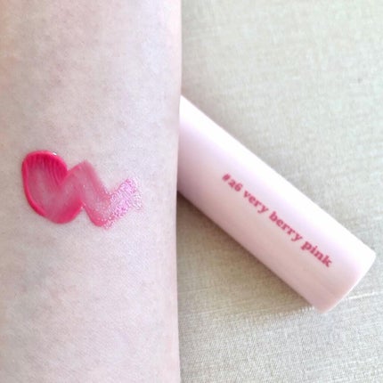 ジューシーラスティングティント/rom&nd/リップティントを使ったクチコミ(2枚目)