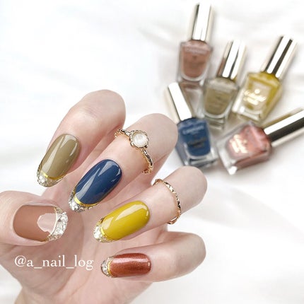 カラフルネイルズ/キャンメイク/マニキュアを使ったクチコミ(5枚目)