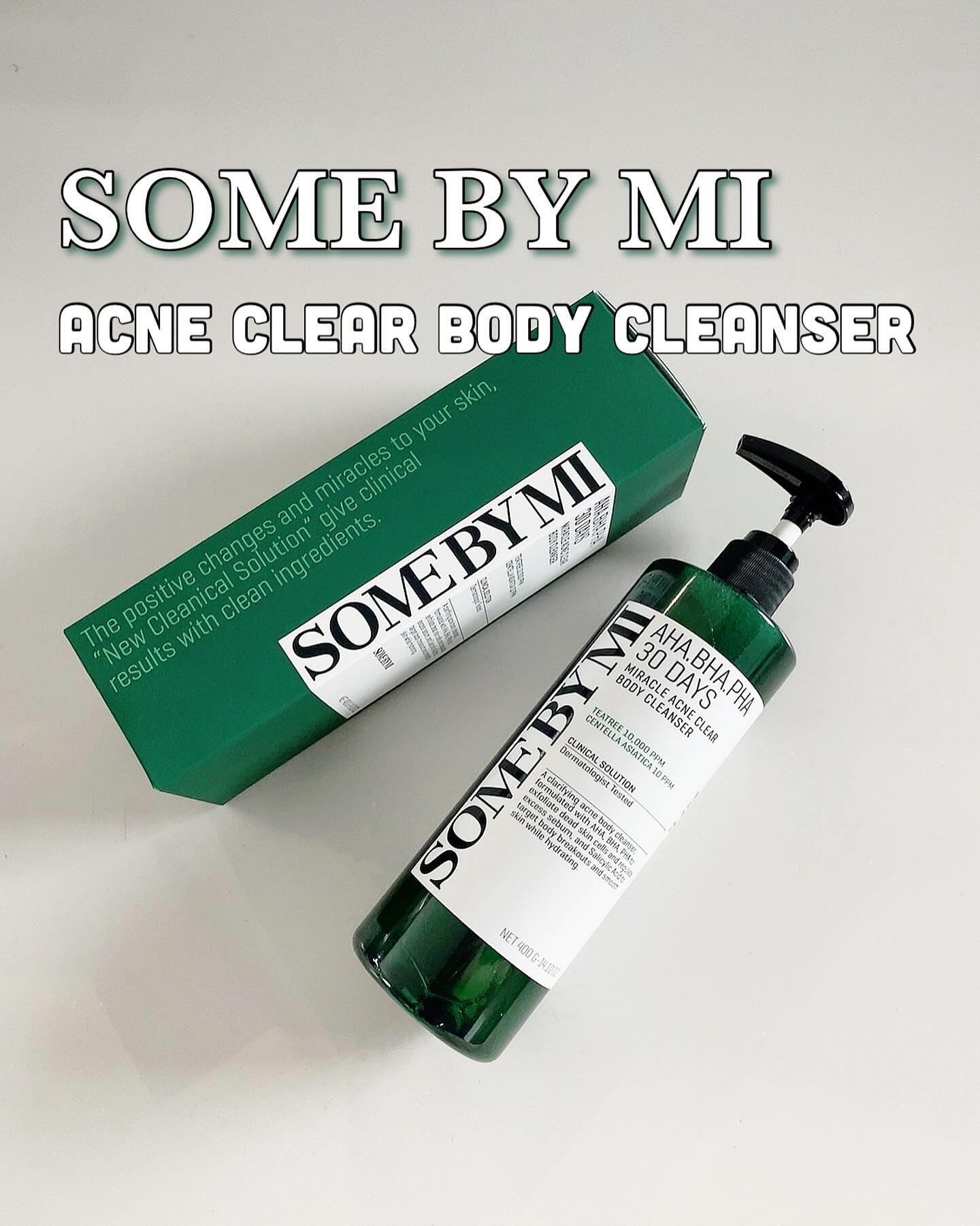AHA·BHA·PHA 30デイズミラクルアクネボディクレンザー/SOME BY MI/ボディソープを使ったクチコミ（1枚目）