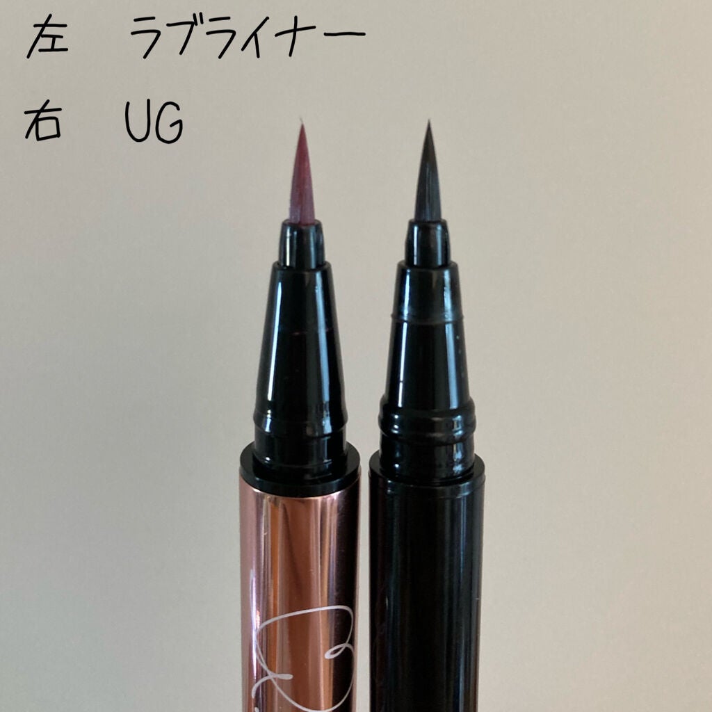 UR GLAM LIQUID EYELINER/U R GLAM/リキッドアイライナーを使ったクチコミ(6枚目)