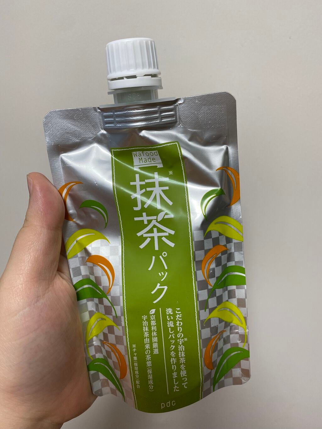 ワフードメイド 宇治抹茶パック/pdc/洗い流すパック・マスクを使ったクチコミ(1枚目)