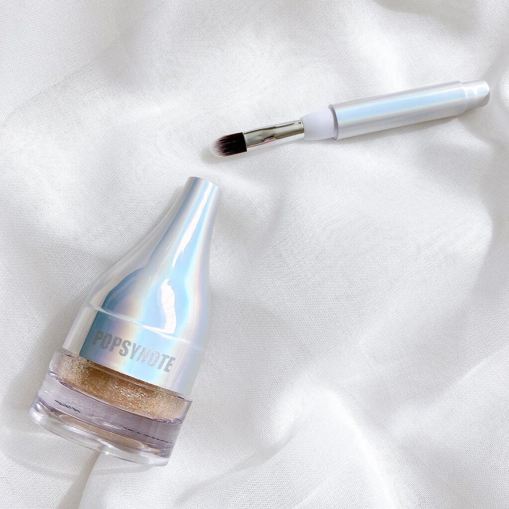 シャイラスティンググリッタージェル/POPSY NOTE/グリッターを使ったクチコミ（2枚目）