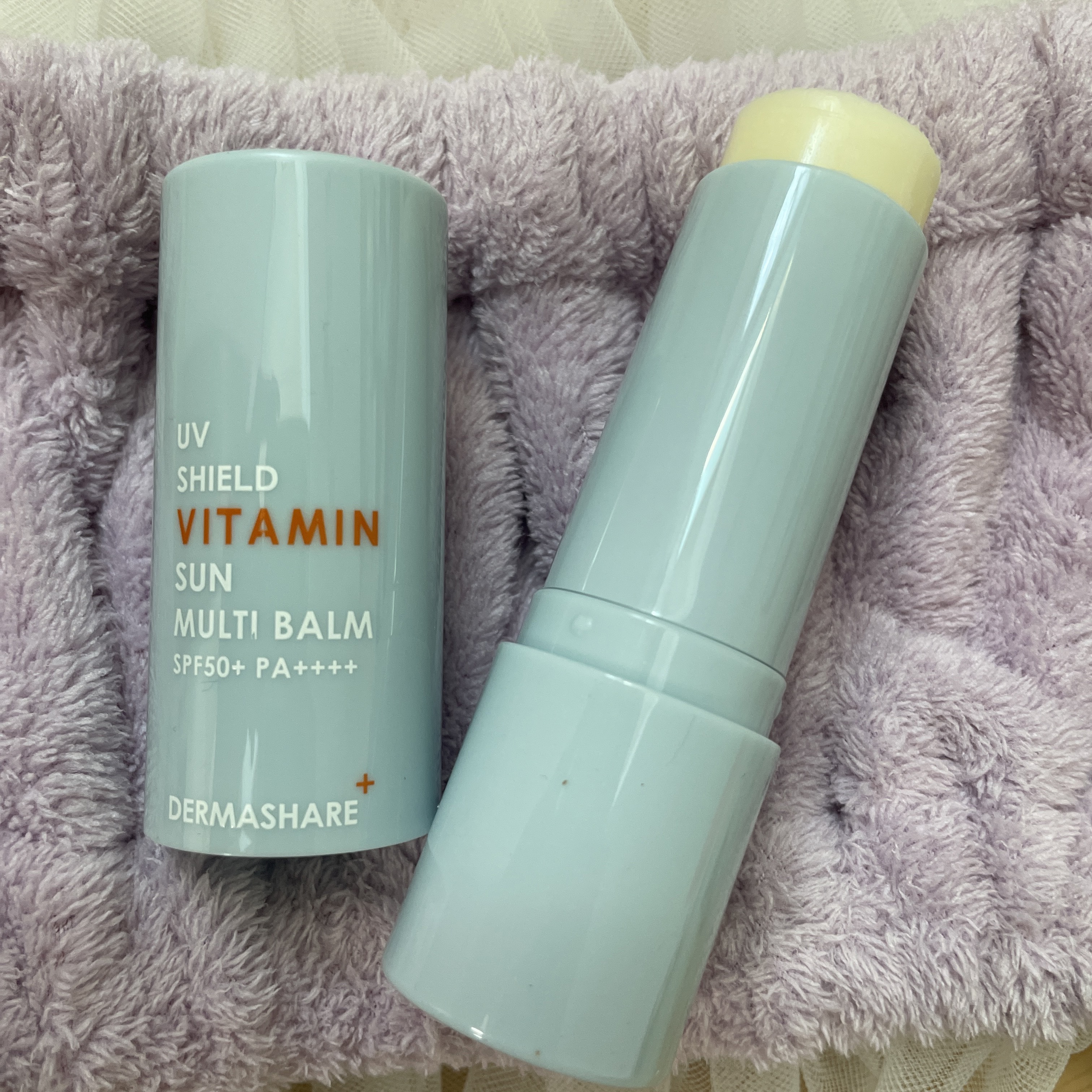 UVシールドビタミンサンマルチバーム/DERMASHARE/日焼け止めクリームを使ったクチコミ（2枚目）