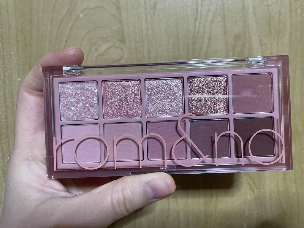 ベターザンパレット/rom&nd/アイシャドウパレットを使ったクチコミ（3枚目）