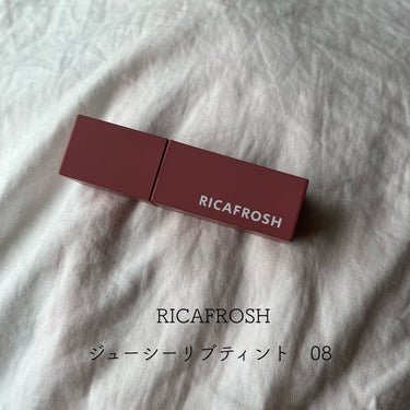 ジューシーリブティント/RICAFROSH/口紅を使ったクチコミ（1枚目）