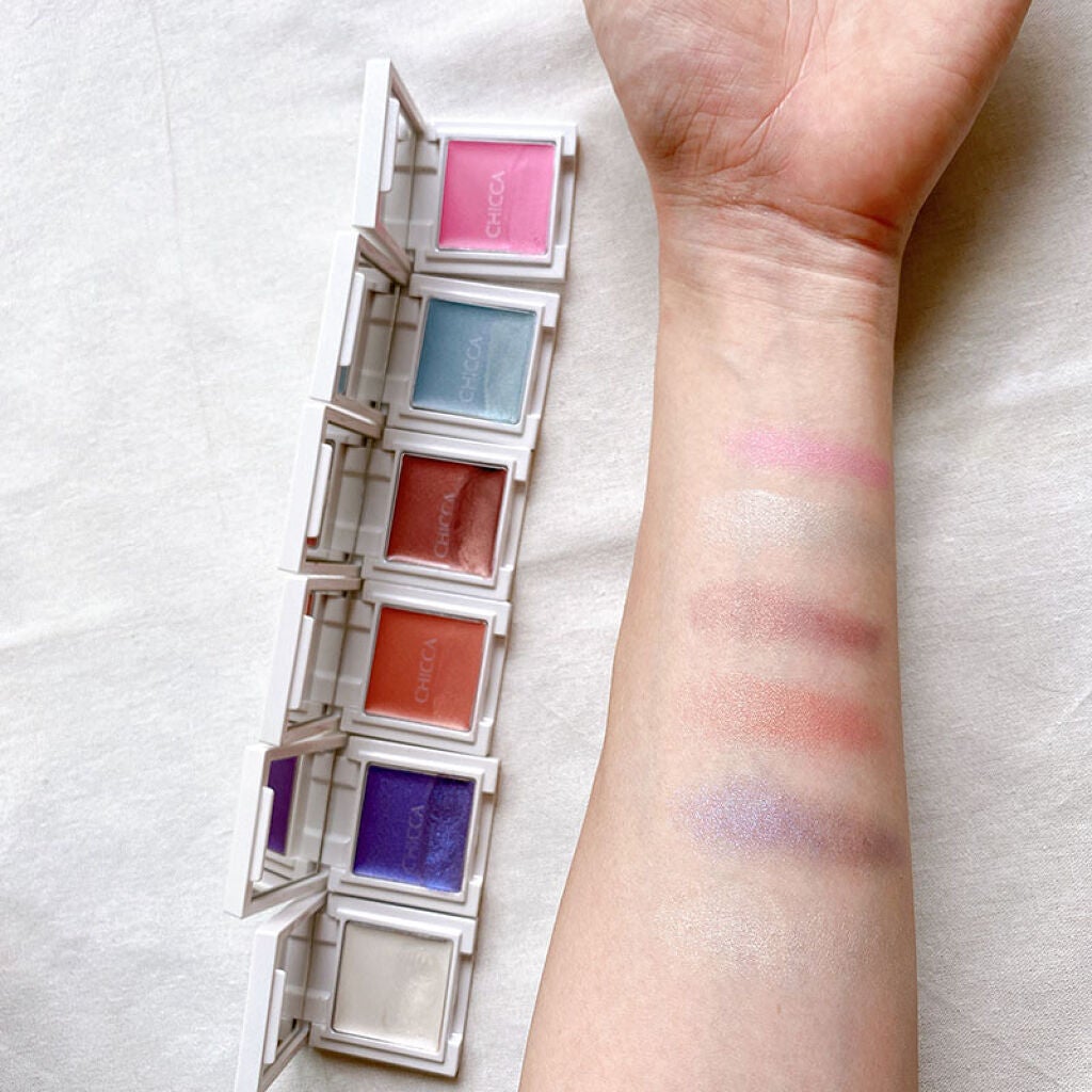 リッドフラッシュ/CHICCA/アイシャドウパレットを使ったクチコミ(2枚目)