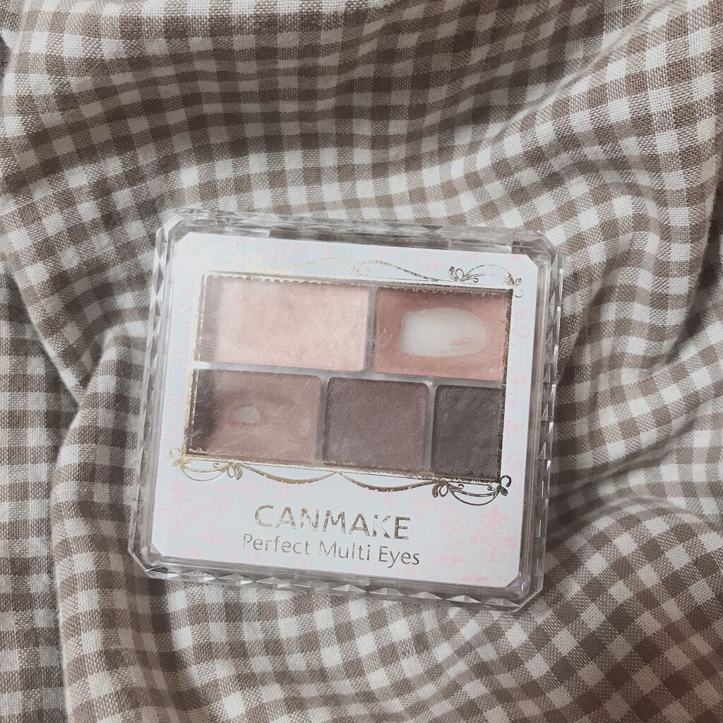パーフェクトマルチアイズ/キャンメイク/アイシャドウパレットを使ったクチコミ(2枚目)