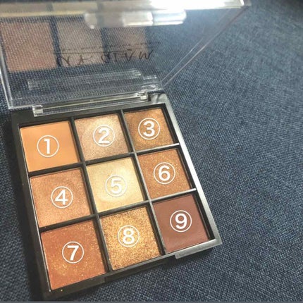 UR GLAM BLOOMING EYE COLOR PALETTE/U R GLAM/アイシャドウパレットを使ったクチコミ(2枚目)