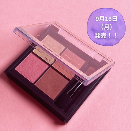 キスミー フェルム スタイリングアイパレット/キスミー フェルム/アイシャドウパレットを使ったクチコミ(1枚目)