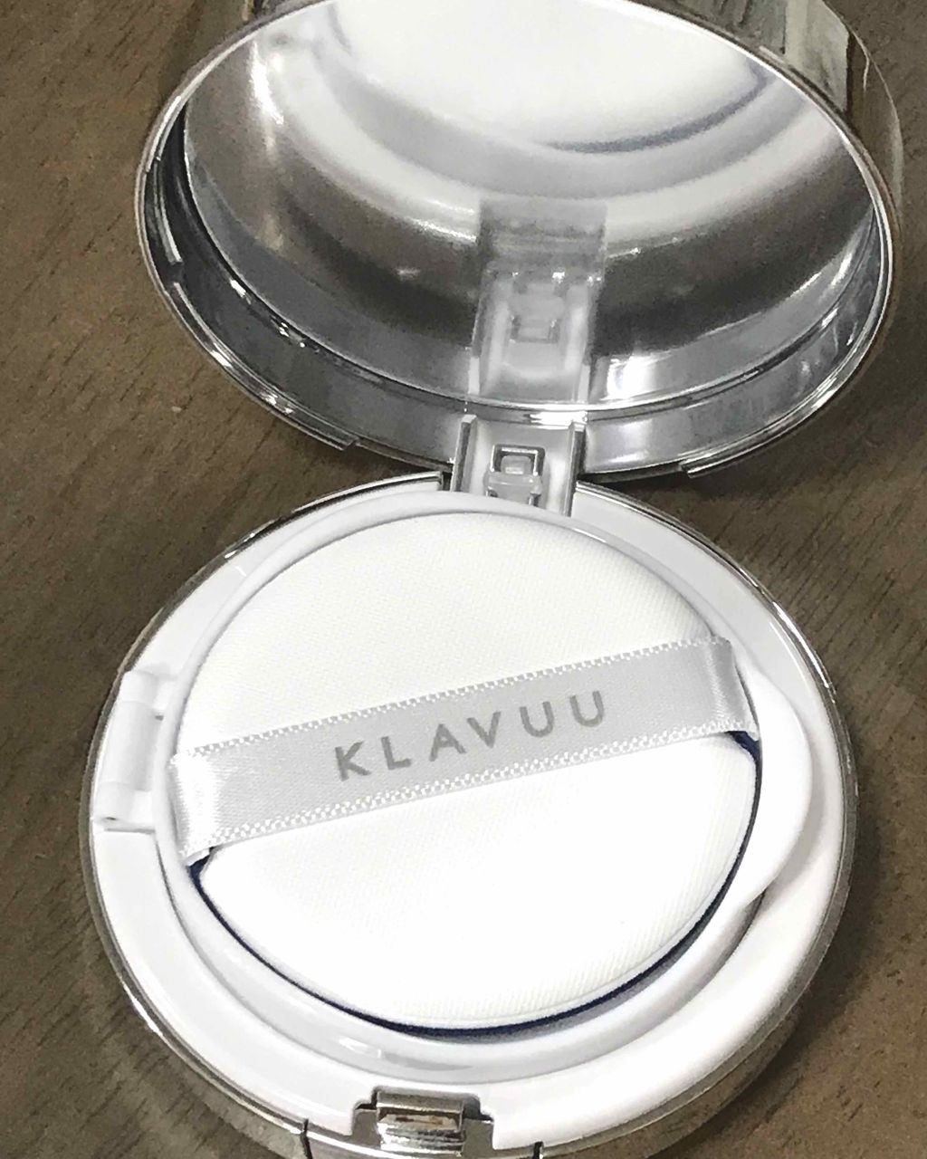 ブルーパールマリンコラーゲンアクアクッション/KLAVUU/クッションファンデーションを使ったクチコミ（2枚目）