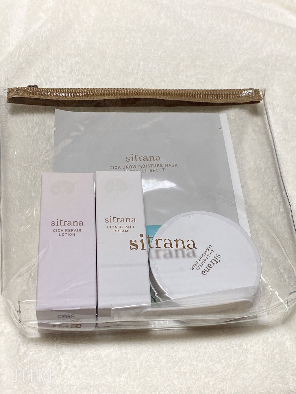 トラベルトライアルキット/sitrana/トライアルキットを使ったクチコミ(2枚目)