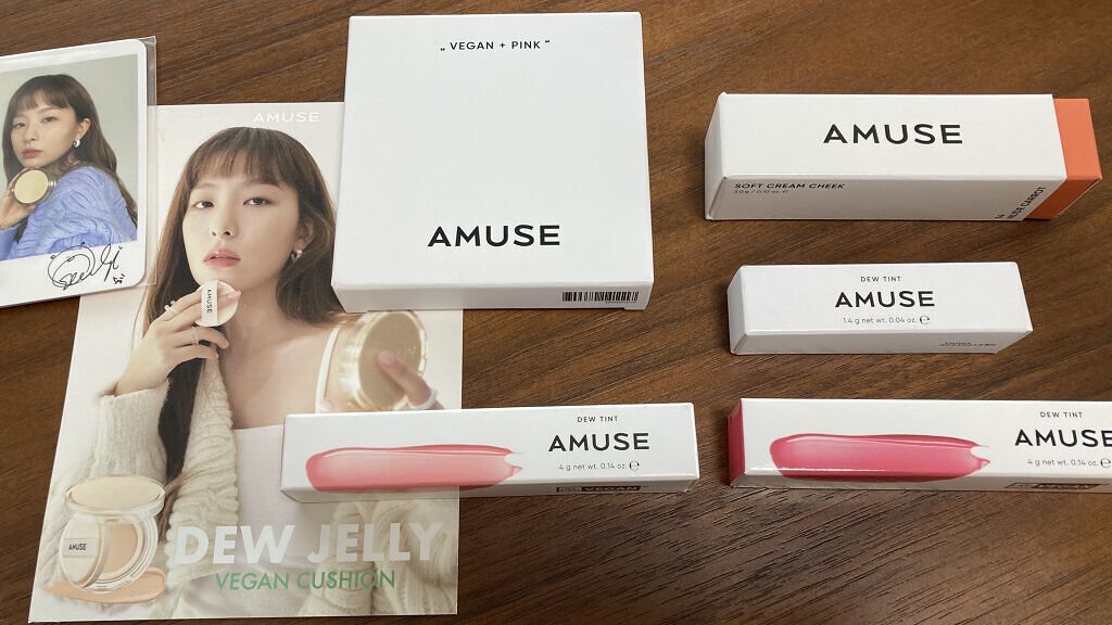 ソフトクリームチーク 14 Nude Carrot/AMUSE/リキッドチークを使ったクチコミ（1枚目）