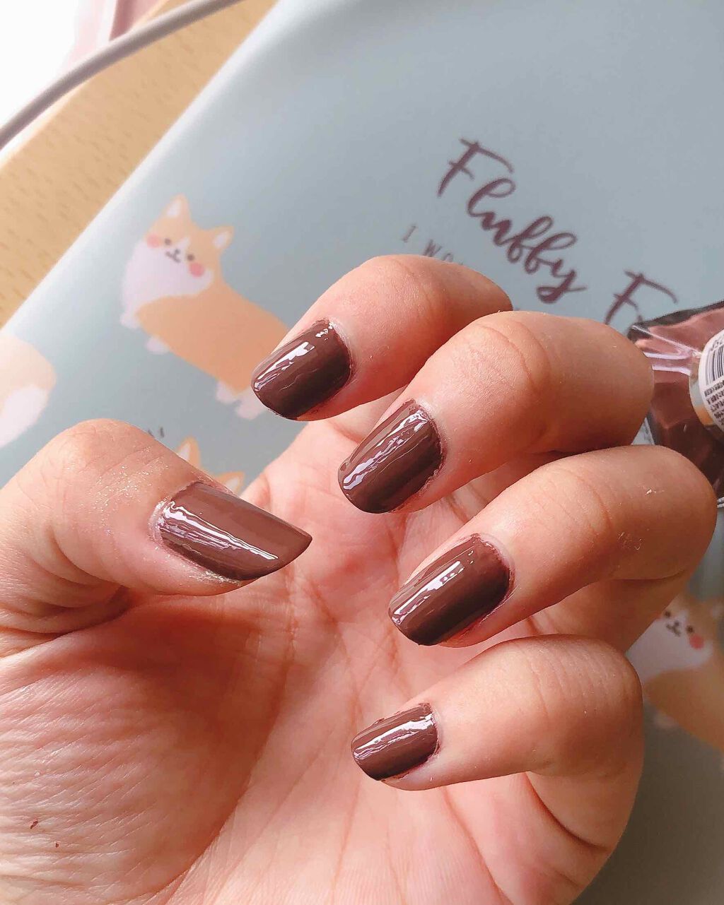 可可のコスメ on LIPS 「仕事関係でベージュ系のネイルしかできない方へキャンメイクカラフ..」(2枚目)