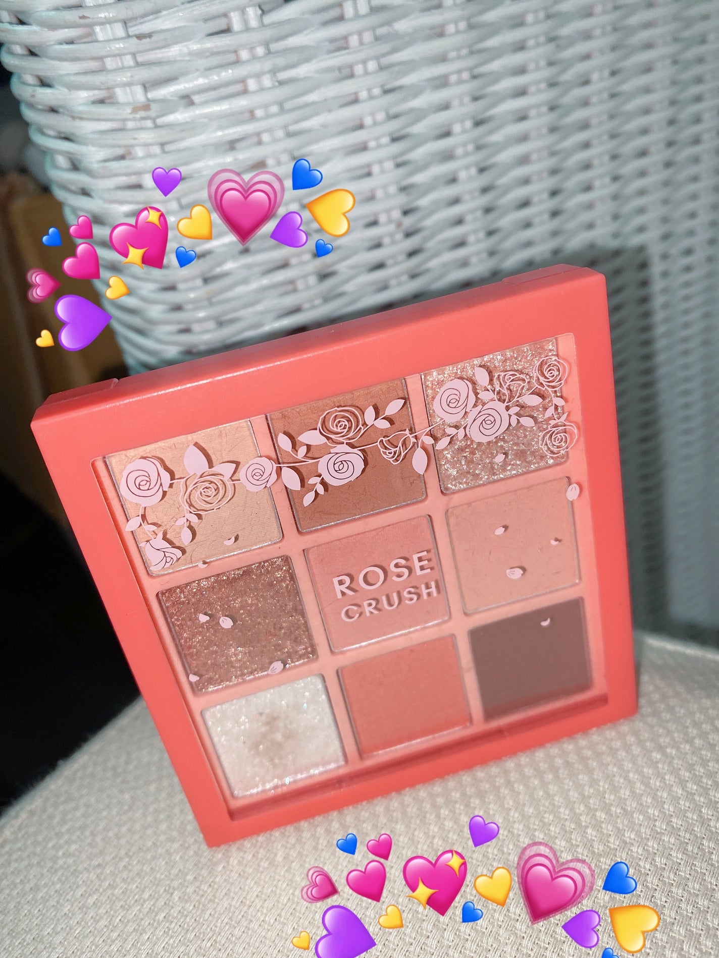 プレイカラーアイズ ローズクラッシュ/ETUDE/アイシャドウパレットを使ったクチコミ(1枚目)