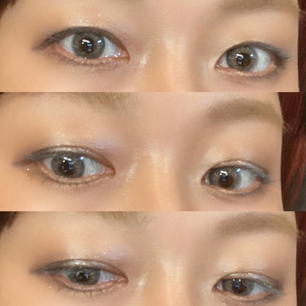 グリッターインパクトライナー/Visée/リキッドアイライナーを使ったクチコミ(2枚目)