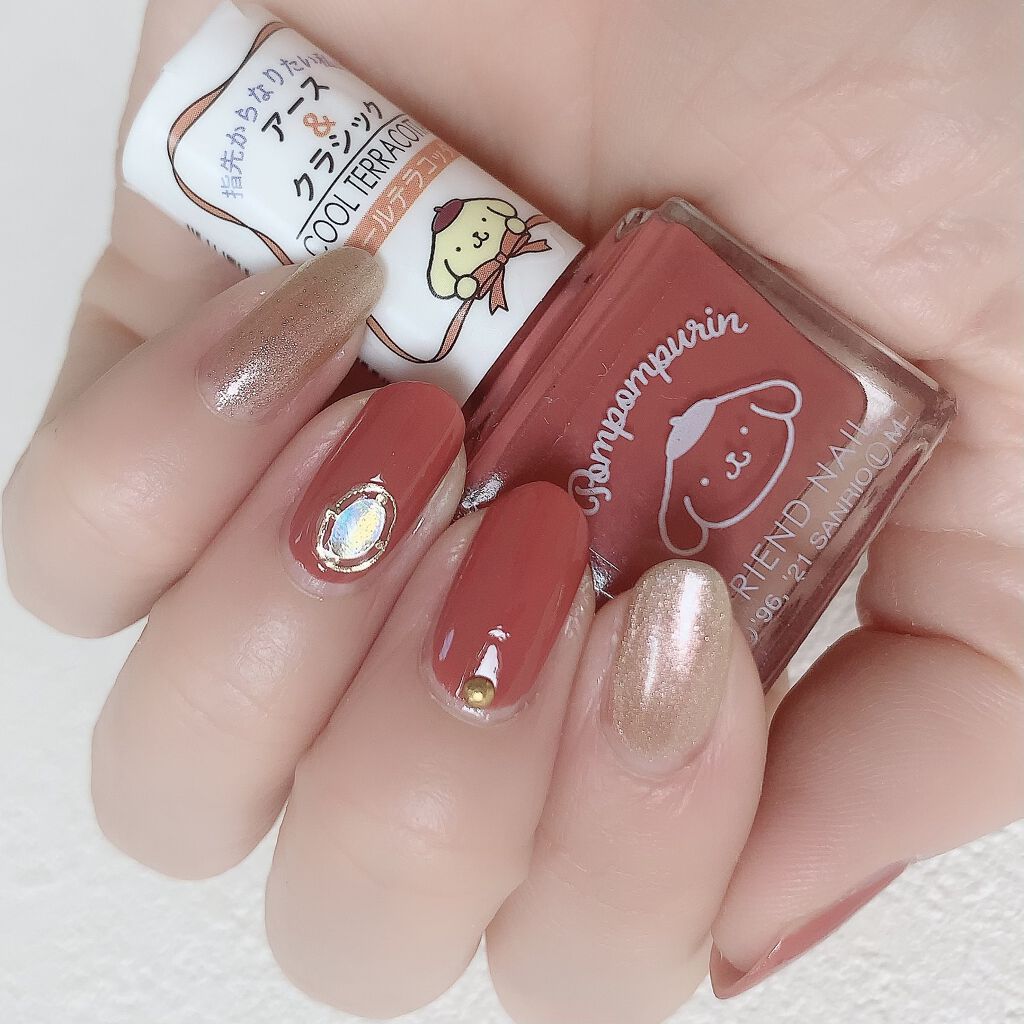 #フレンドネイル,#ネイル,#セルフネイル,#秋ネイル,#冬ネイルのネイルデザイン