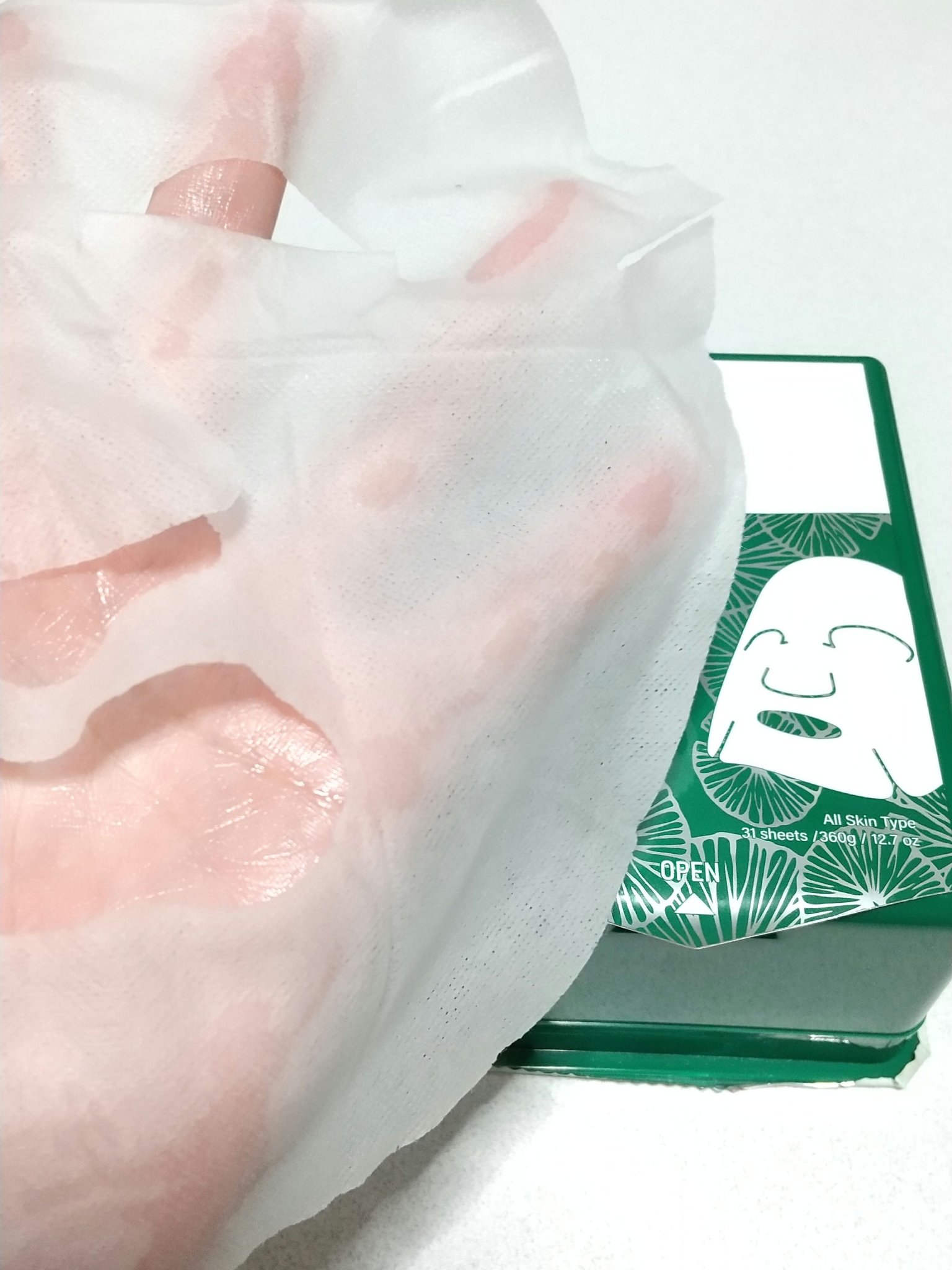 5x ペプチドシカ デイリーマスクパック 31/MITOMO/シートマスク・パックを使ったクチコミ（3枚目）