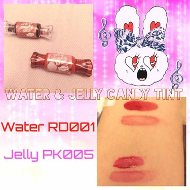 💜theSAEM キャンディティント Water ver.RD01チェリー・Jelly ver.PK05コットンキャンディー(各税込780円)💜


こちら購入するつもりは無かったのに気がついたら…笑
