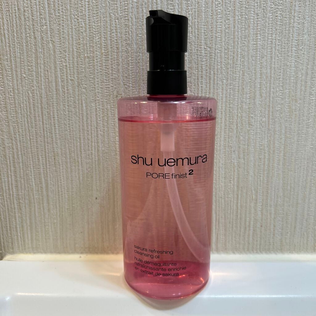 フレッシュ クリア サクラ クレンジング オイル/shu uemura/オイルクレンジングを使ったクチコミ(1枚目)