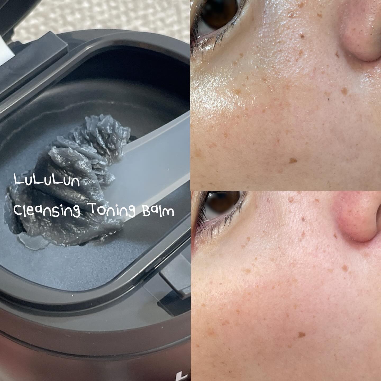 #PR #lululun @lululun_jp 🖤

#クレンジングバームBH 2420円（税込）
ダブル洗顔不要🥹♥️皮脂のベタつきや毛穴の黒ずみが気になる方おすすめ❕クレンジング後の乾燥も気にならず◎ルルルンのクレンジングバームは