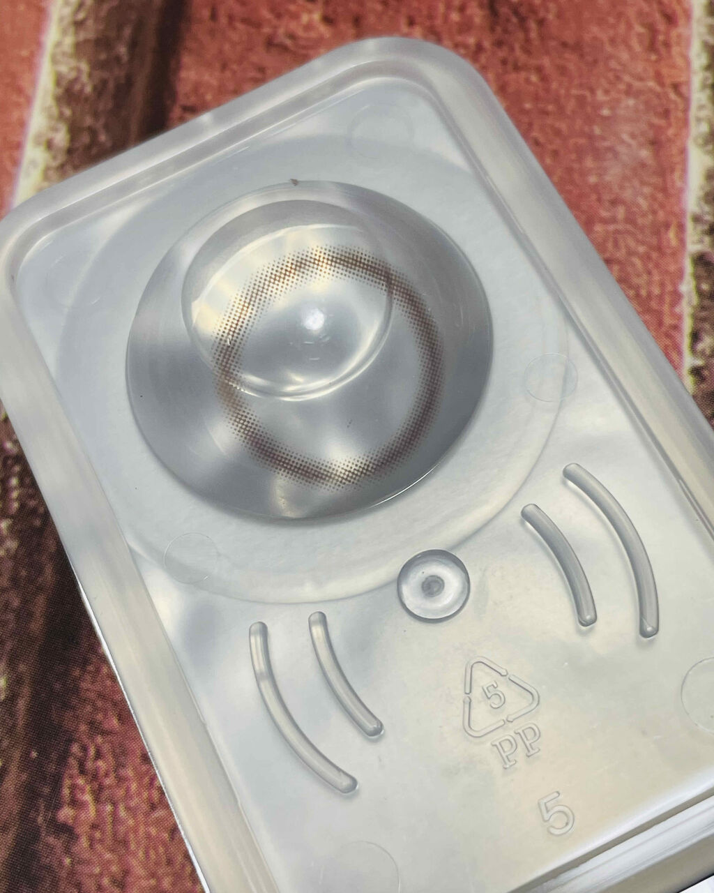 EyeTeen Choco Brown(アイティーンチョコブラウン)/OLENS/カラーコンタクトレンズを使ったクチコミ（2枚目）