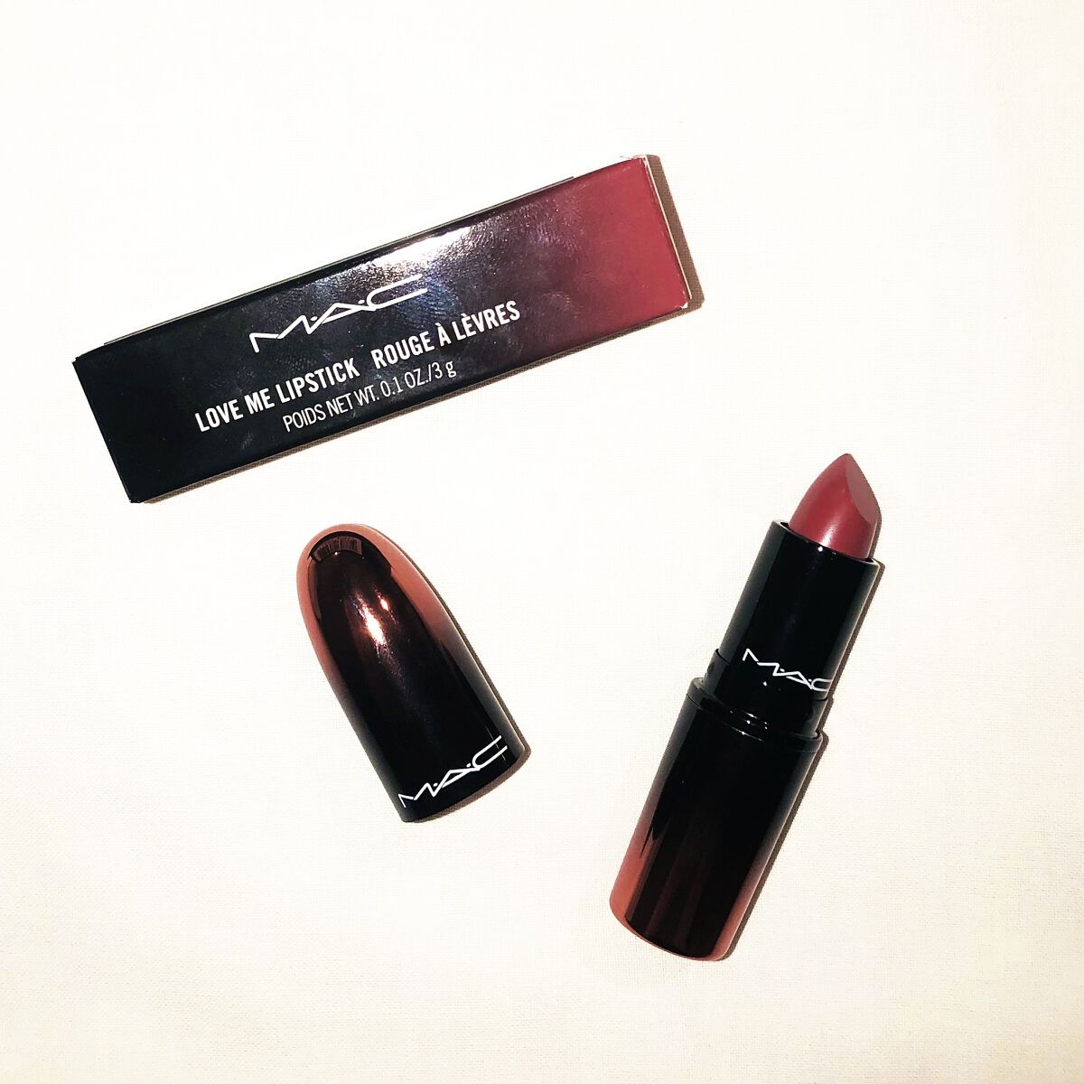 ラブ ミー リップスティック  マム, アイ アム ア リッチ マン（限定）/M・A・C/口紅を使ったクチコミ（1枚目）