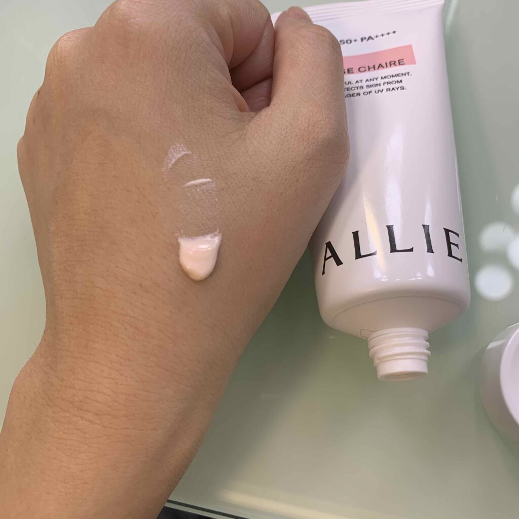 ニュアンスチェンジUV ジェル WT/アリィー/日焼け止めジェルを使ったクチコミ（2枚目）