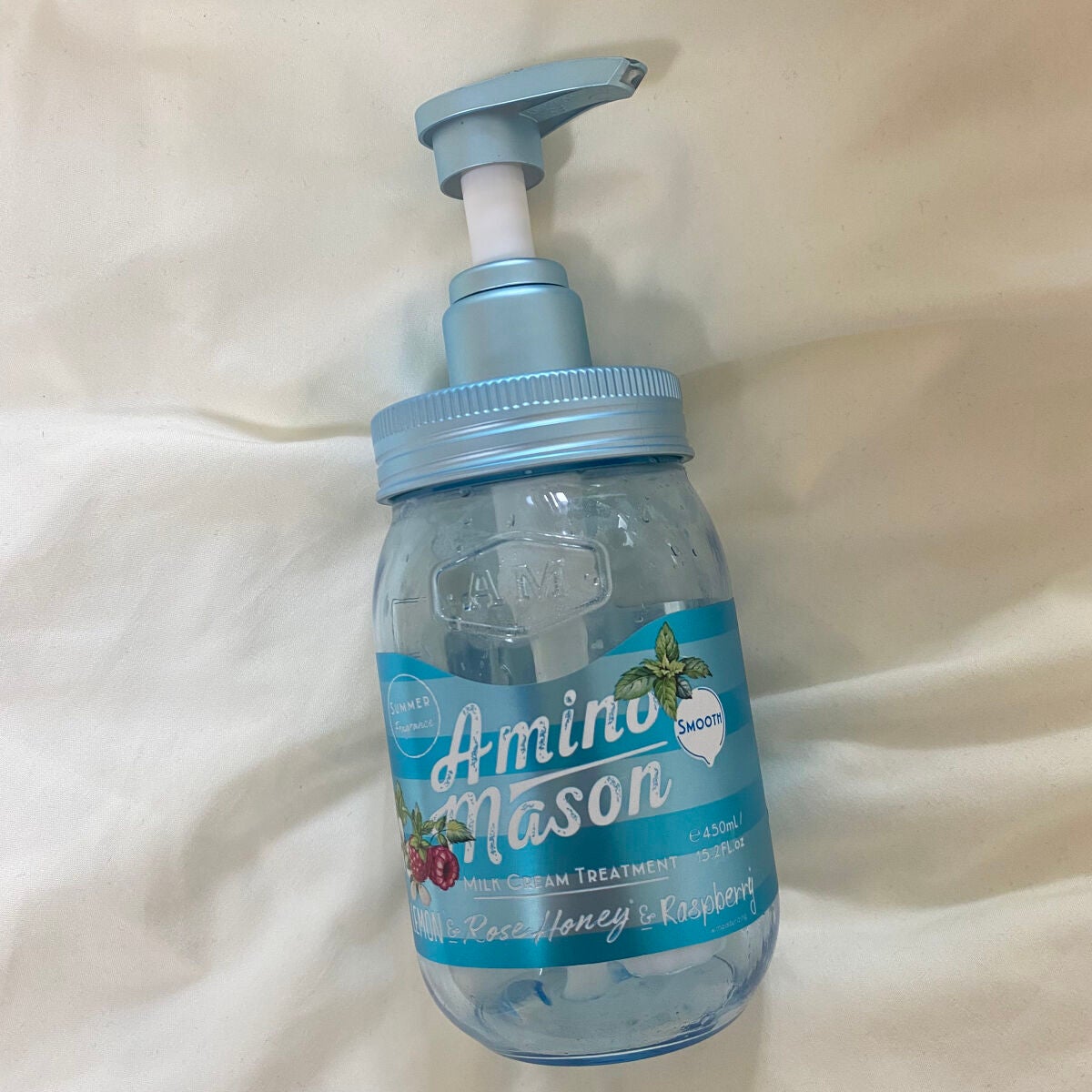 スムース シャンプー&トリートメント ミント限定キット2019/アミノメイソン/シャンプー・コンディショナーを使ったクチコミ(1枚目)