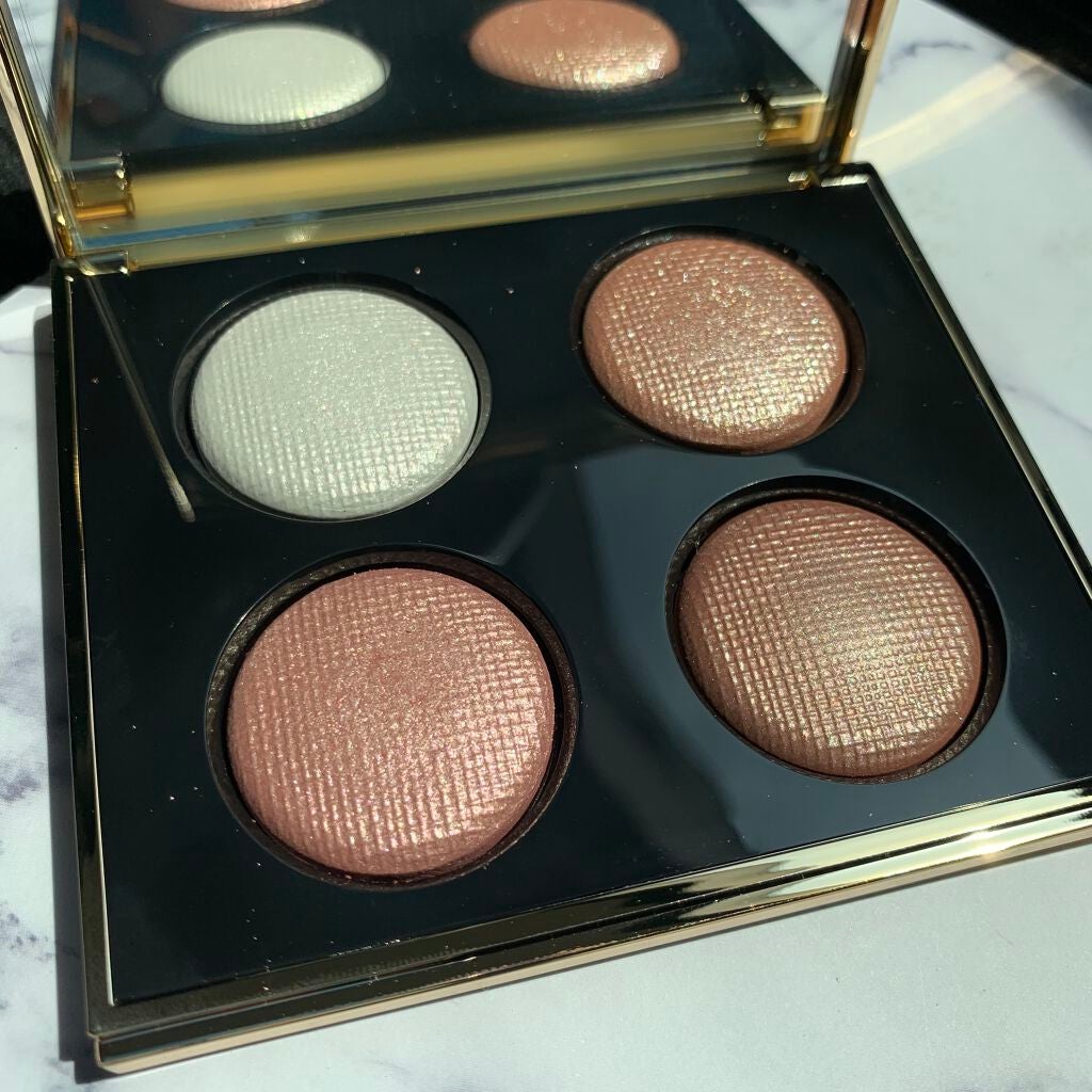 ピンク グロウ リュクス アイシャドウ パレット/BOBBI BROWN/アイシャドウパレットを使ったクチコミ(2枚目)