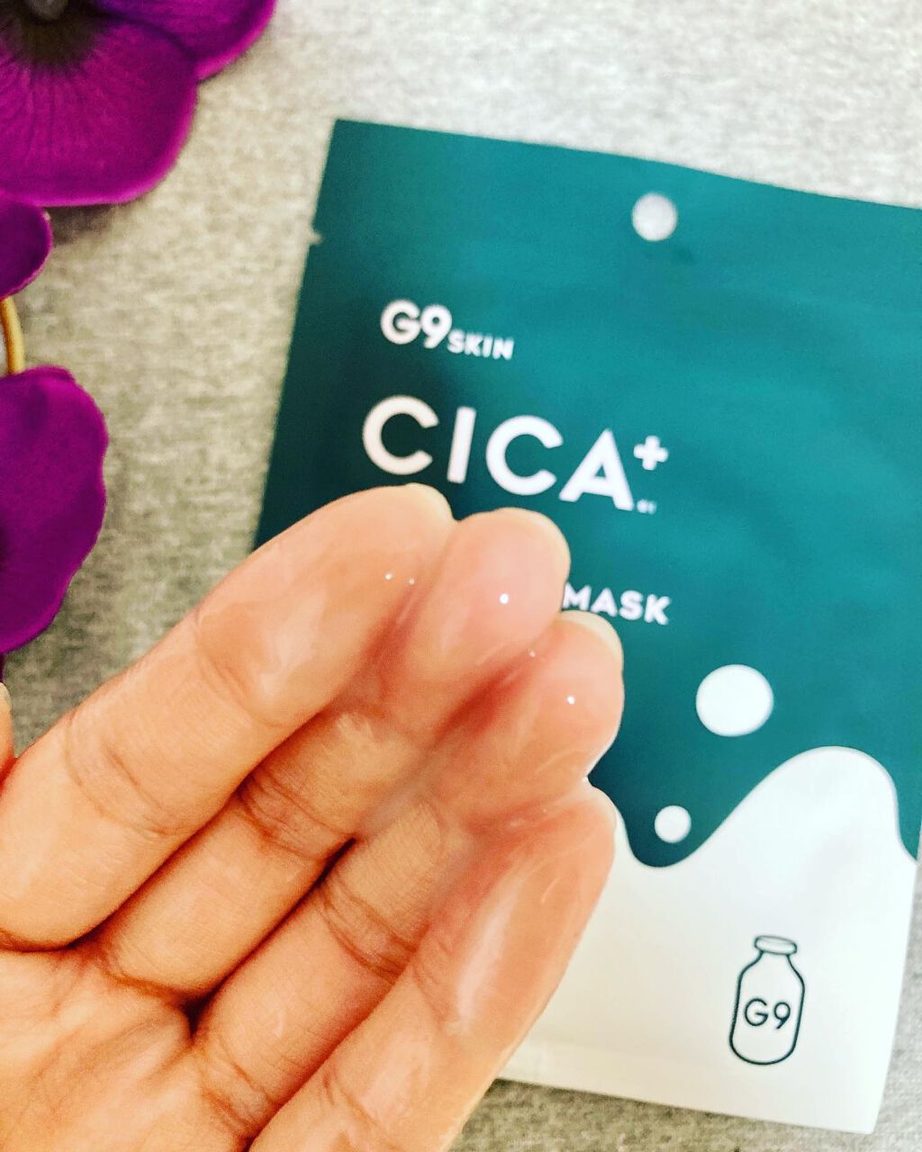 シカプラス ディープモイスチャーマスク/G9SKIN/シートマスク・パックを使ったクチコミ(5枚目)