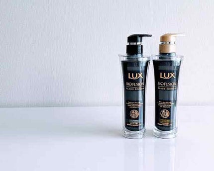 バイオフュージョン ブラックエディション/LUX/市販シャンプーを使ったクチコミ(1枚目)