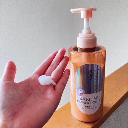 ザビューティ 髪のキメ美容素髪を守る バリアシャンプー/コンディショナー/エッセンシャル/シャンプー・コンディショナーを使ったクチコミ(2枚目)