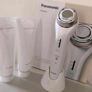 Panasonic RF美容器 EH-SR71のクチコミ「Panasonic RF美顔器。


これはリフトアップ専用の美顔器です。

私の場合スチーマ.....」（1枚目）