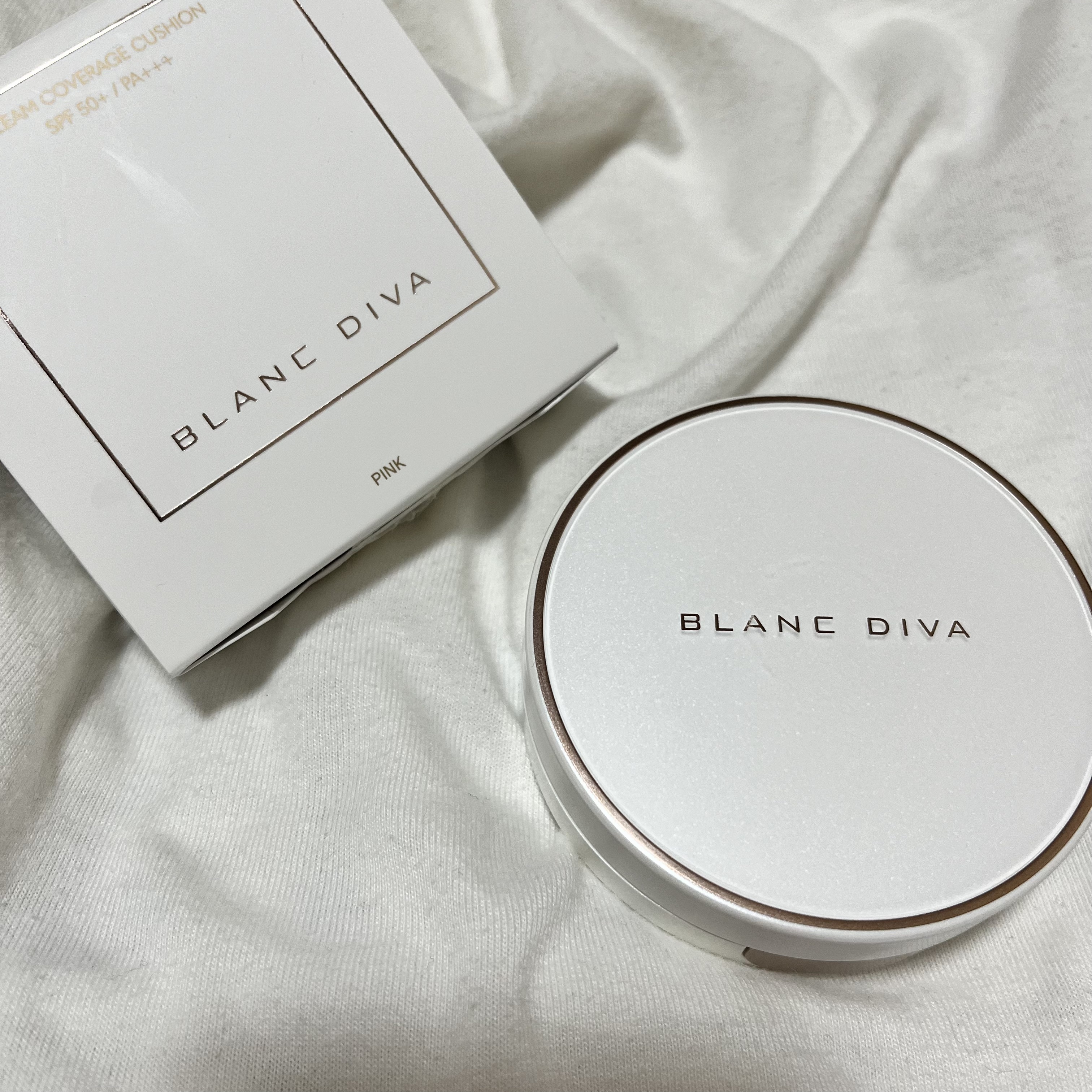GLEAM COVERAGE CUSHION/BLANC DIVA/クッションファンデーションを使ったクチコミ（1枚目）