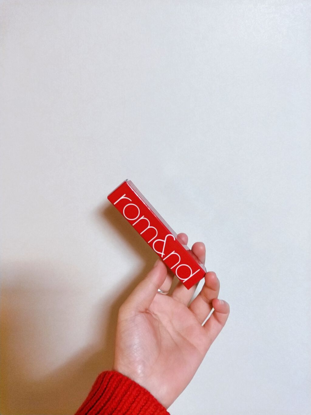 ジューシーラスティングティント/rom&nd/リップティントを使ったクチコミ(1枚目)