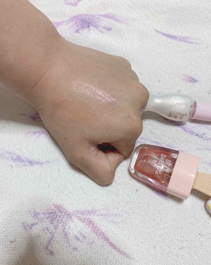 ディアダーリン ウォータージェルティント (アイスティント)/ETUDE/口紅を使ったクチコミ(2枚目)