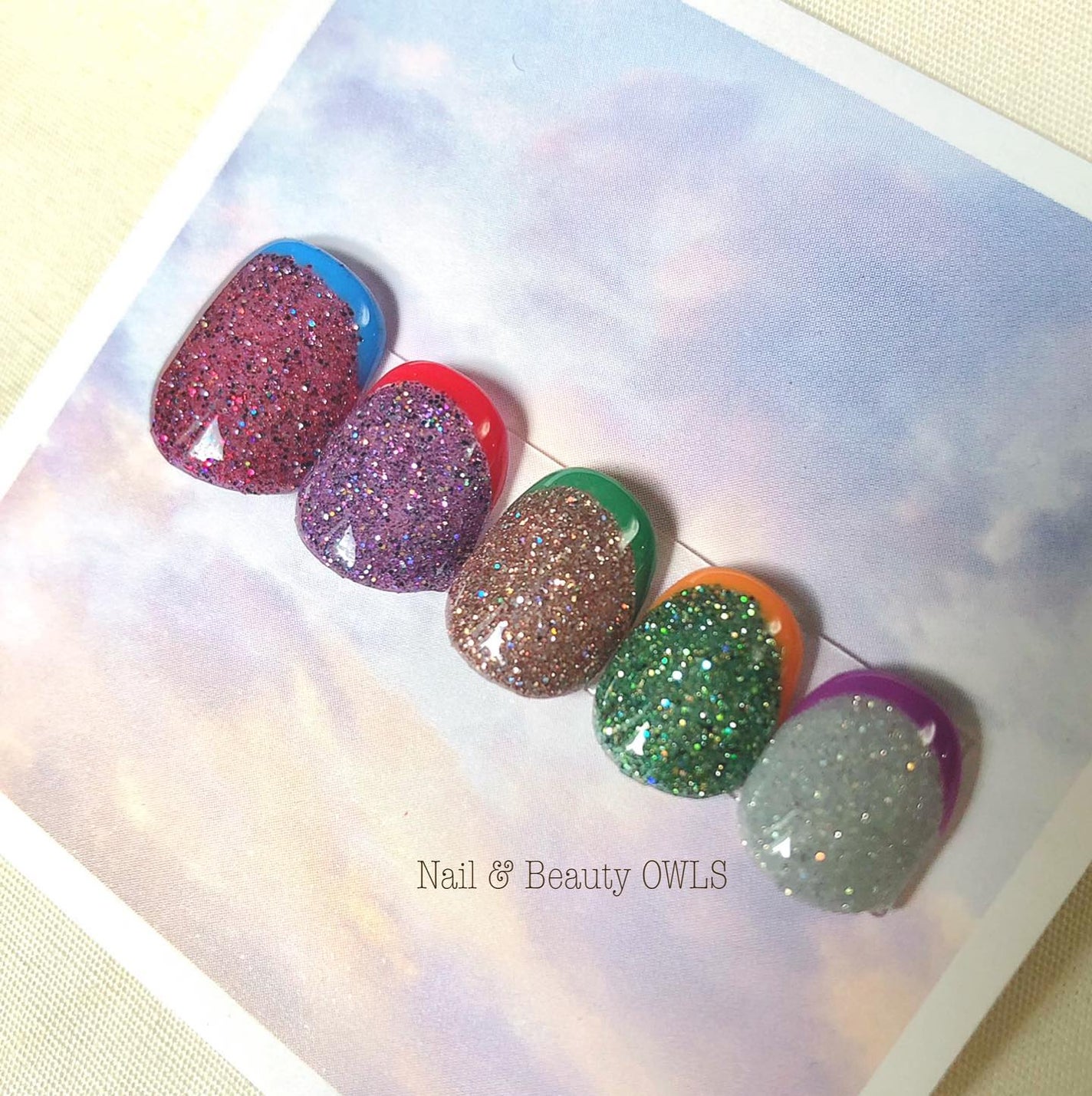 ぴよこれいと あうるす on LIPS 「ラメのデザインに可愛いと思う物が少ない。それは私がラメが嫌い、..」(2枚目)