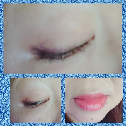 ラスティンググロスリップ/CEZANNE/口紅を使ったクチコミ(2枚目)